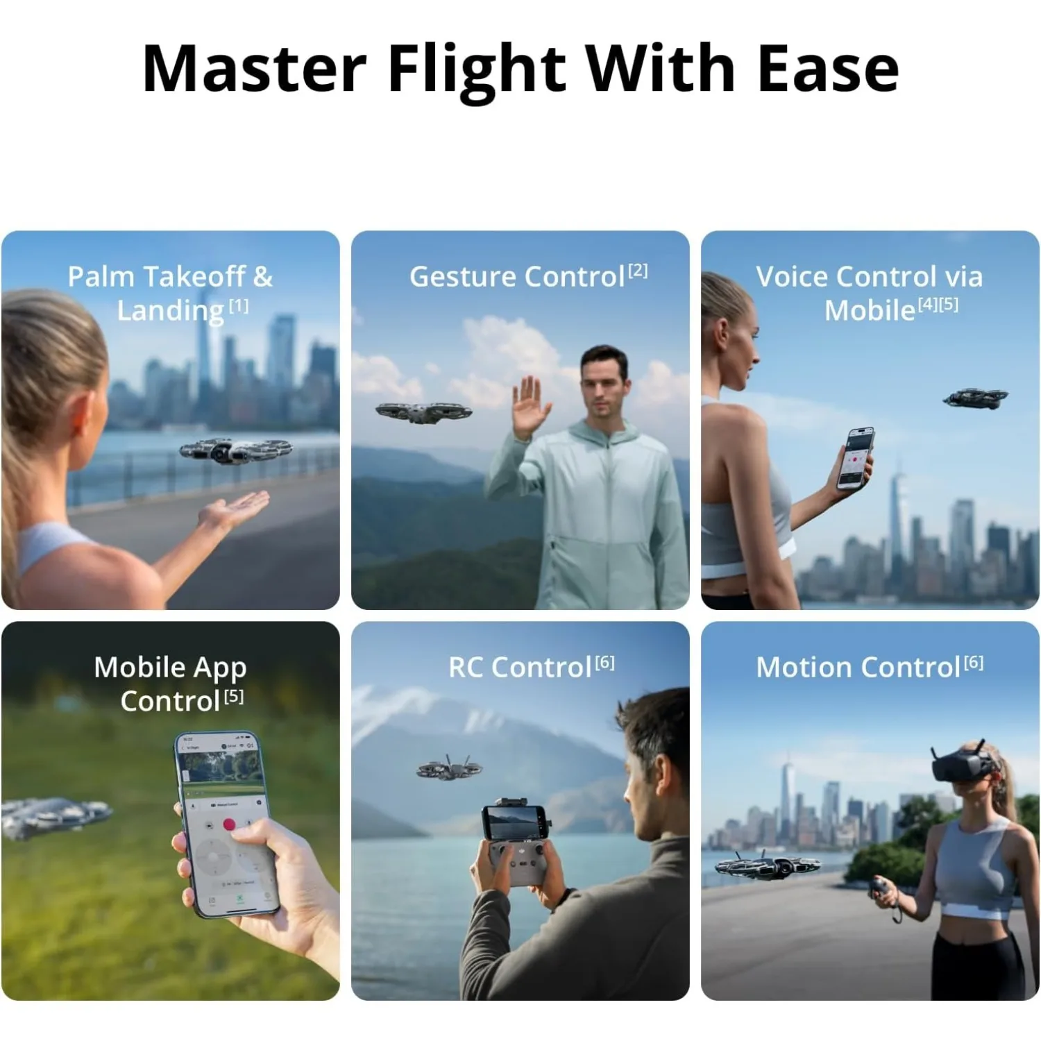 DJI Neo 2 Fly More Combo w/ RC-N3, 4K Camera Drone for Beginners, Stable Digital Transmission, 3 Batteries - Image 3