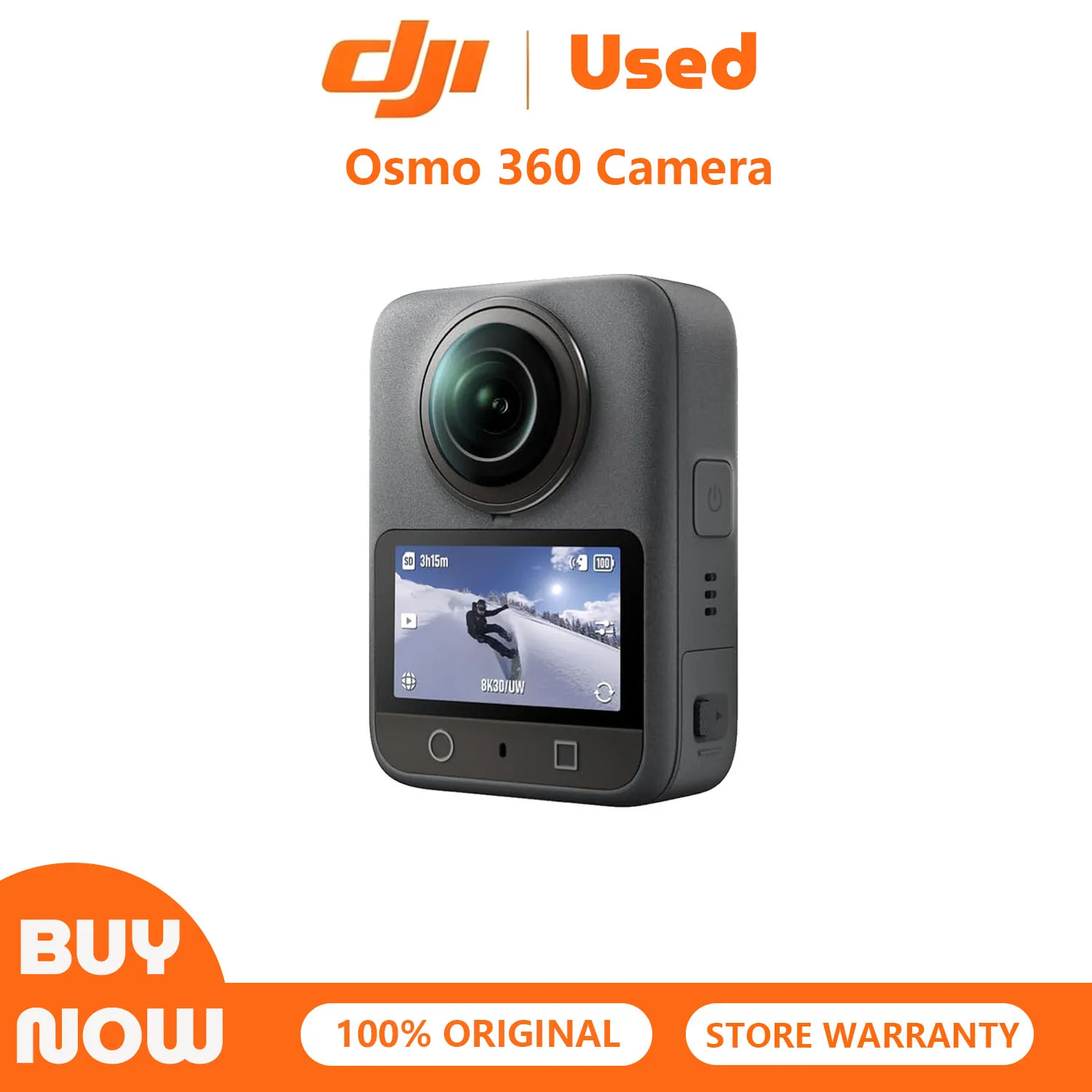 Osmo 360 Camera ,1-Inch 360° Imaging 8K Video 105GB Storage 120MP Photo 100-Min 8K Recording 360 Action Camera - Image 1