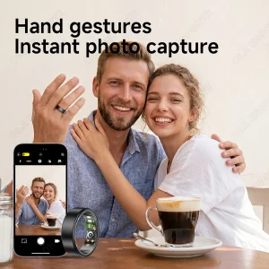 Smart Ring , Waterproof Fitness Tracker, Sleep Monitoring, Pedometer, Calories Counter, IPhone / Android compatible - Thumbnail Image 8