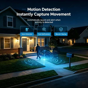 Mini Body Camera 4K HD Video Recorder, 360° Lens, Night Vision Motion Detection, Clip-on, Loop, A/V Recorder - Thumbnail Image 8