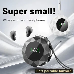Mini Sleep Earbuds for Side Sleepers, Bluetooth, In-Ear, Noise Reduction, Ultra Small, Comfortable - Thumbnail Image 8