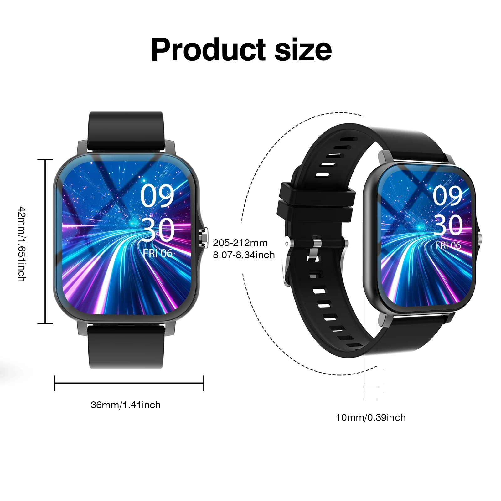 [Smart Watch, Men/Women, 1.83" Smart Watch, Supports Wireless Calls, Fitness Activity Tracker, Supports Multi Sports Modes - Image 6