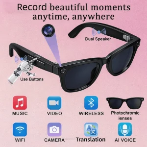 4K Camera Glasses
