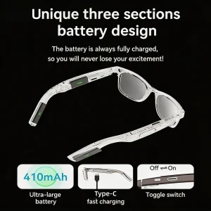 4K Camera Glasses - Thumbnail Image 3