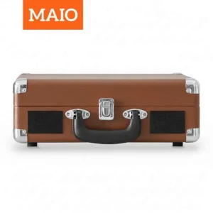MAIO 3-Speed 33/45/78RPM Vinyl Spinner, Built-in Stereo Speakers, Retail Packaging, Record Size Converter - Thumbnail Image 10