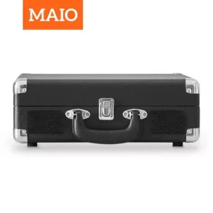 MAIO 3-Speed 33/45/78RPM Vinyl Spinner, Built-in Stereo Speakers, Retail Packaging, Record Size Converter - Thumbnail Image 9