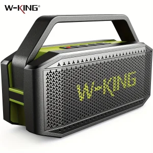 Bluetooth Speaker, 100W,Peak 60W Portable Speaker, Waterproof, Outdoor Party Large Boombox 2 Subwoofer, Deep Bass