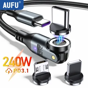 AUFU 240W USB C To Type C Cable