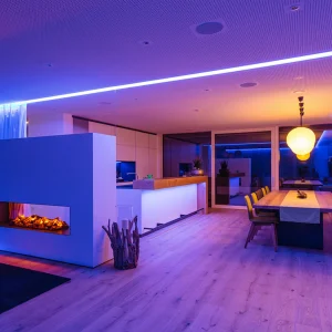 100FT LED Strips Light, Color-changing LED Strips,  24-key Remote /Intelligent Appl Control, RGB Music Sync Lighting - Thumbnail Image 7